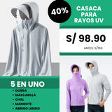 CASACA CON PROTECCION PARA RAYOS UV