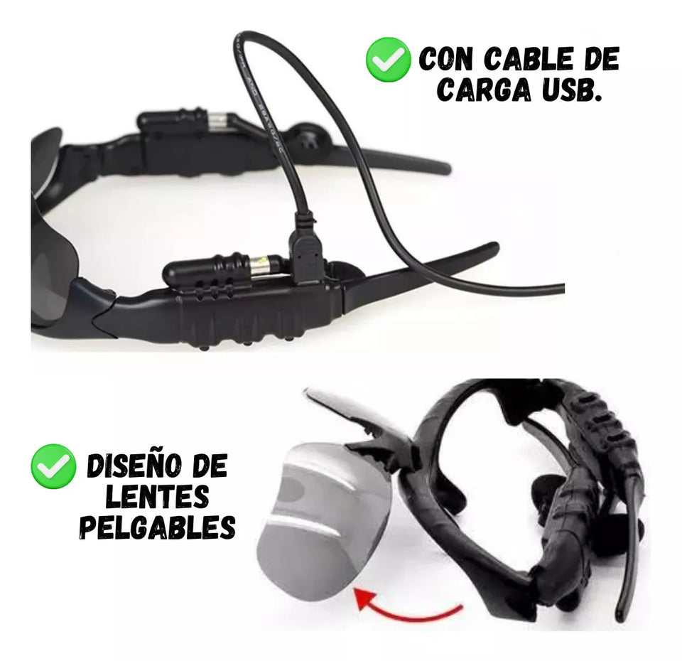 LENTES INTELIGENTES CON BLUETOOTH