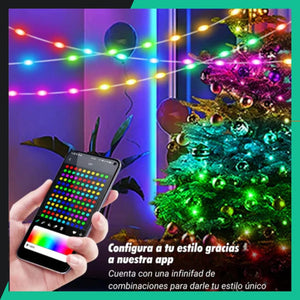 LUCES DE NAVIDAD RGB A PRUEBA DE AGUA