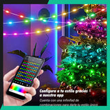 LUCES DE NAVIDAD RGB A PRUEBA DE AGUA